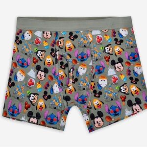 Disney Briefs w/ Mickey & Characters, Castles